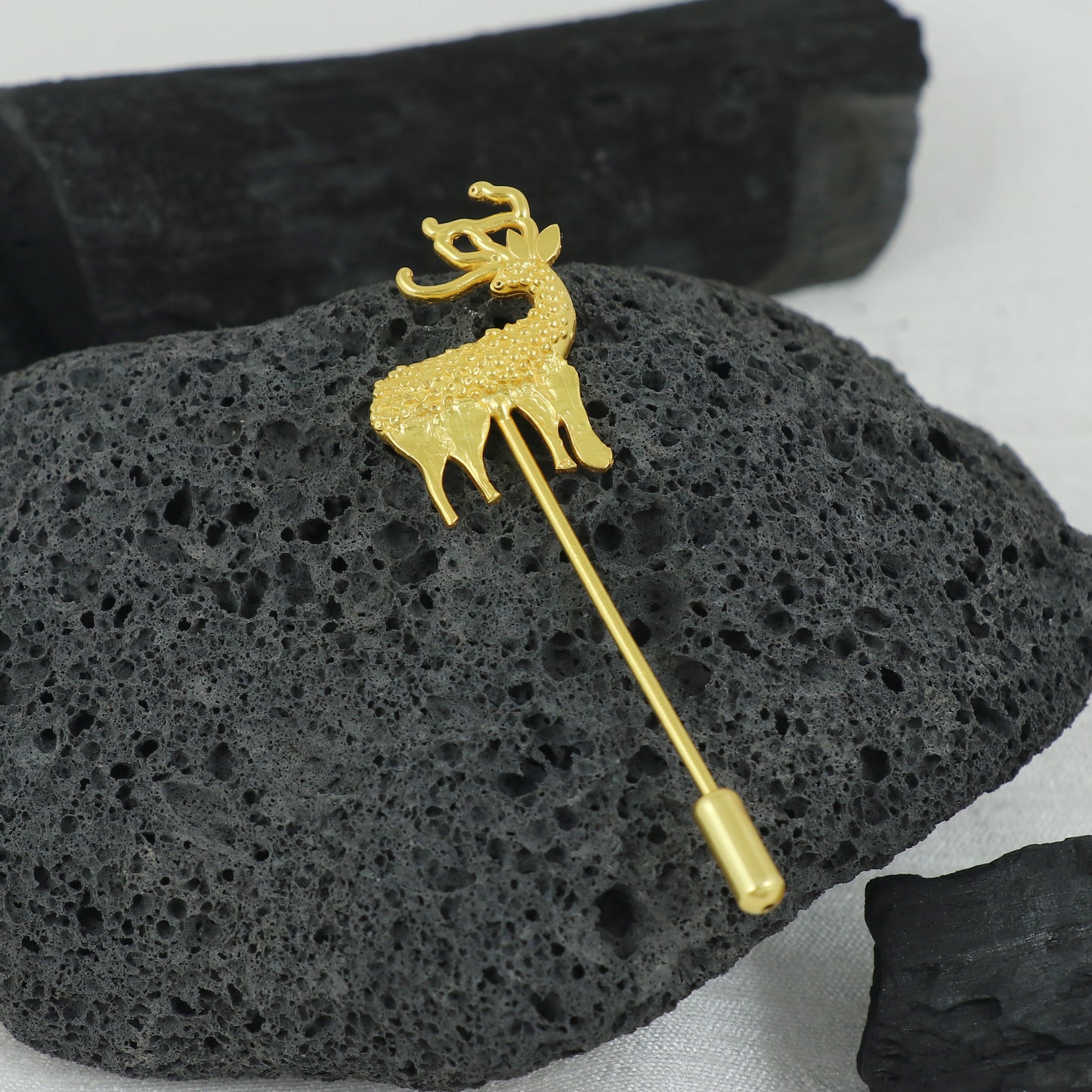 Woodland Deer Lapel Pin