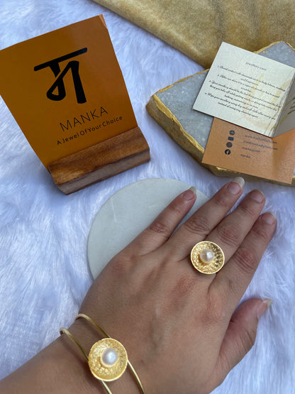 Chandrika Cuff Bracelet