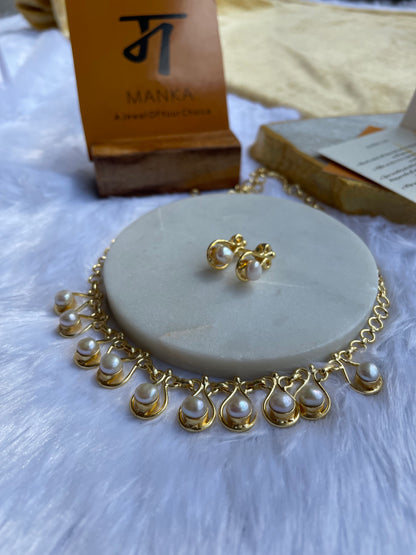 Manka Amara Pearl Necklace